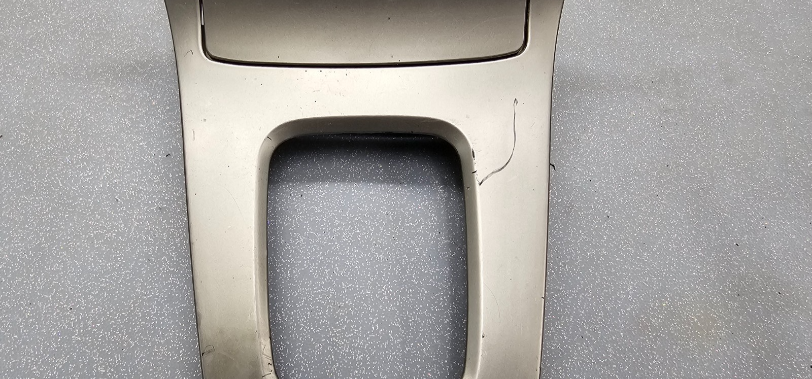 🔥05-07 IMPREZA FORESTER GEAR SHIFTER TRIM BEZEL CENTER CONSOLE ASSEMBLY SILVER
