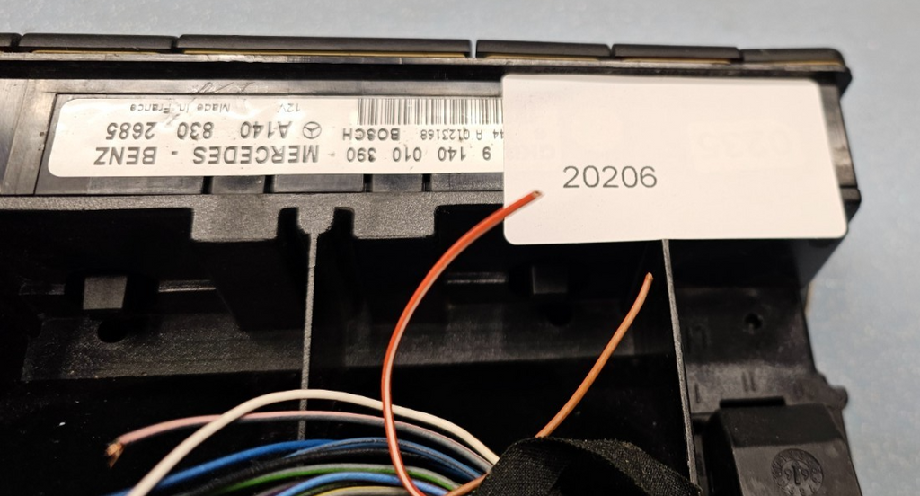🔥98-02 Mercedes-Benz W210 E320 E430 Dash AC Heater Climate Temperature Control