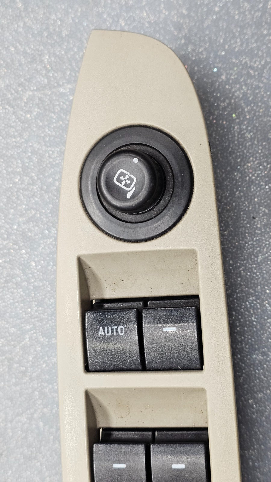 🔥10-12 Fusion Milan MKZ Left Driver Master Power Door Window Switch Lock Tan