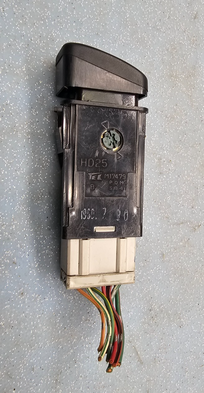 🔥98-02 Honda Accord Emergency Hazard Warning Flasher Switch Black