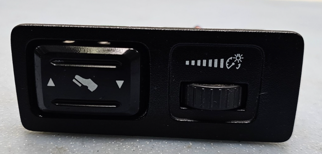 🔥2009-2014 Ford F150 Dash Dimmer Light Lamp & Pedal Adjustment Switch Black OEM