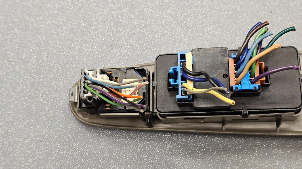 🔥02-07 Rendezvous Impala Left Driver Master Power Window Door Switch Lock Tan