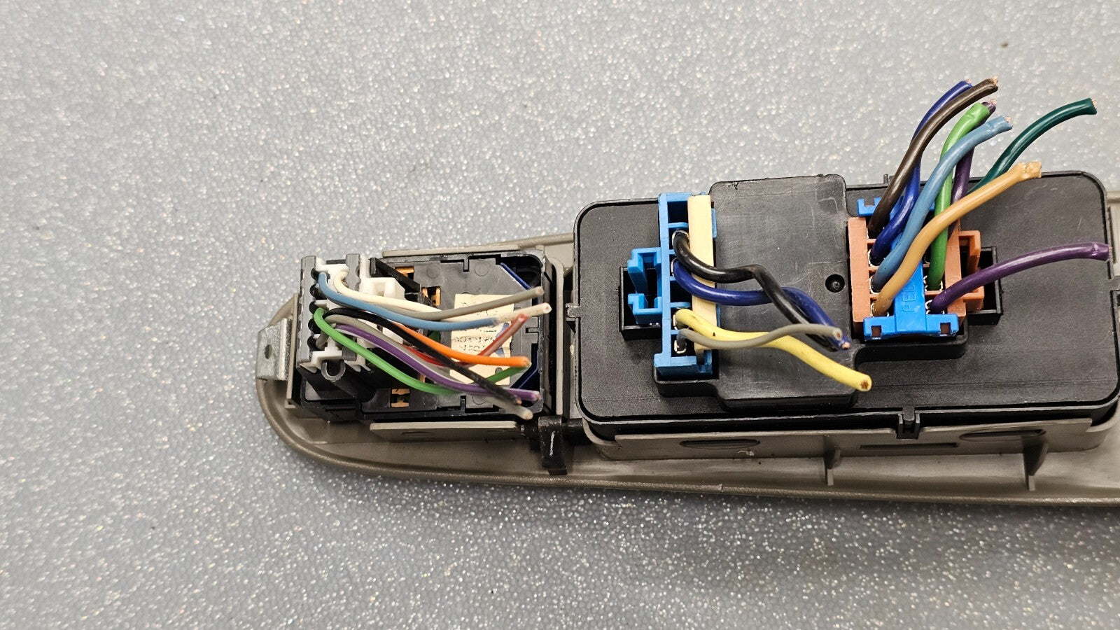 🔥02-07 Rendezvous Impala Left Driver Master Power Window Door Switch Lock Tan