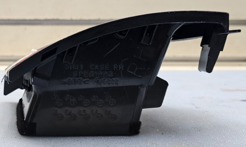 🔥08-17 Lancer Dash Right A/C Air Vent Heater Grill Trim Conditioning Black