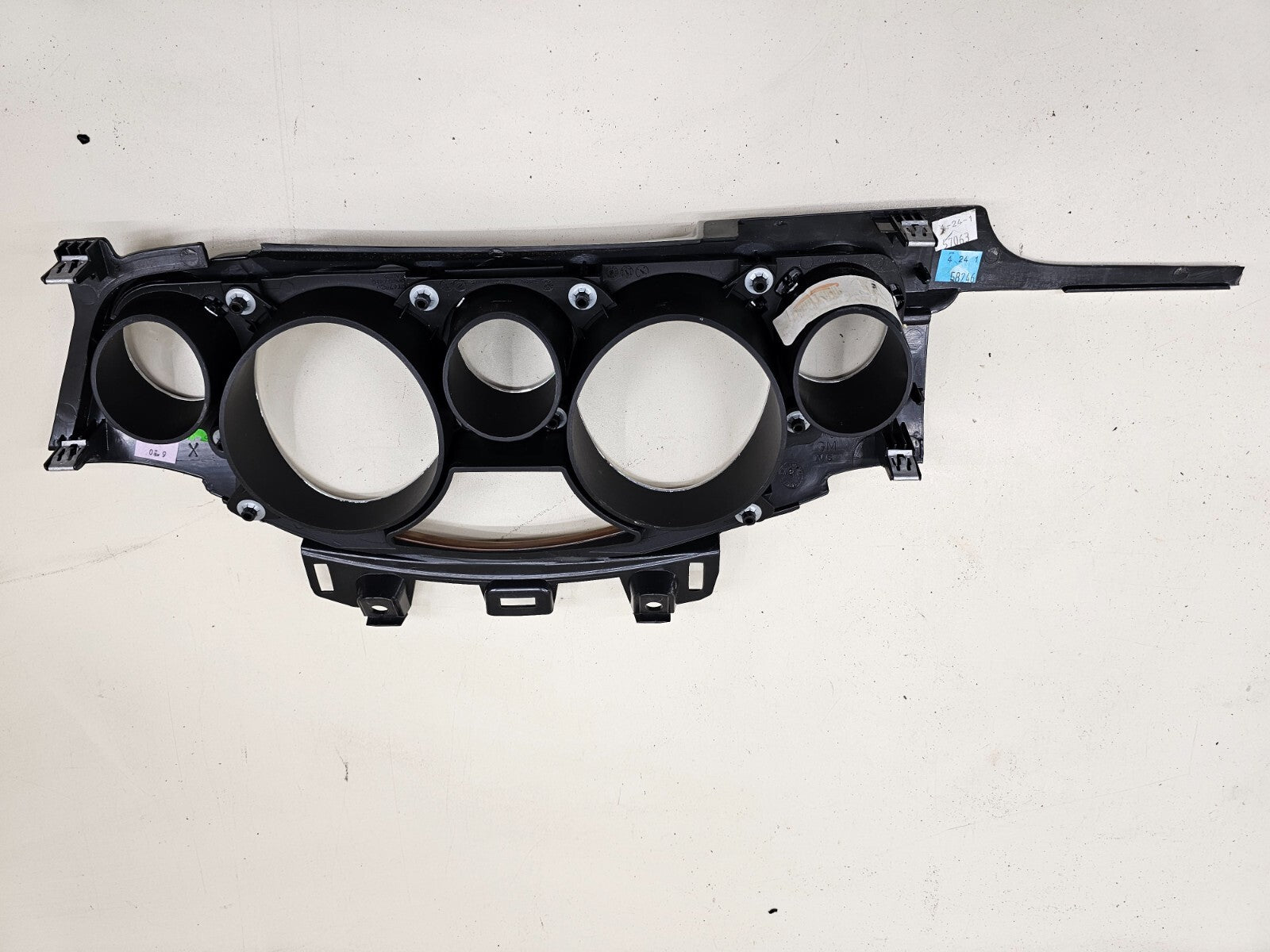 🔥08-12 BUICK ENCLAVE SPEEDOMETER GAUGE INSTRUMENT CLUSTER TRIM BEZEL WOODGRAIN