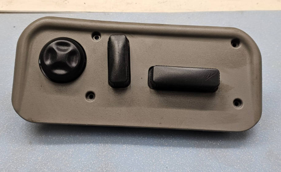 🔥00-02 CHEVY SUBURBAN TAHOE SILVERADO 8 WAY PASSENGER SEAT SWITCH DARK TAN OEM