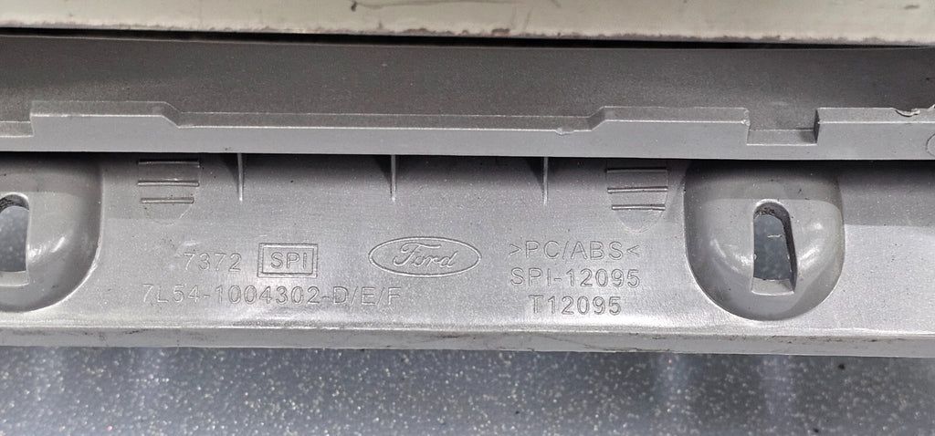95-10 Ford Ranger EXPLORER Center Dash Radio Trim Surround Bezel Trim SILVER B2