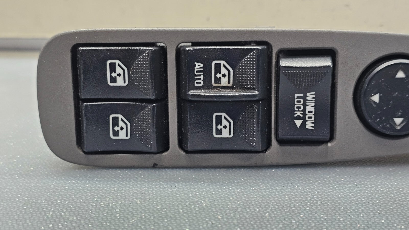 🔥02-07 Rendezvous Impala Left Driver Master Power Window Door Switch Lock Gray