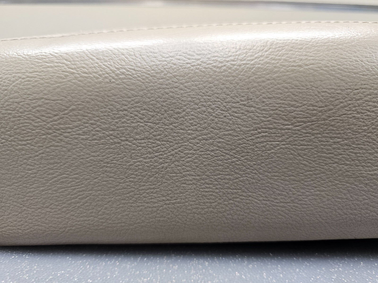 🔥04-08 FORD F150 LARIAT FLOOR CENTER CONSOLE COLUMN SHIFT ARM REST LID TOP TAN
