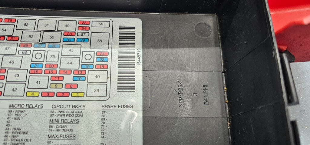🔥08-11 Buick Lucerne/Cadillac DTS Rear Fuse Box Under Seat Fusebox Module OEM