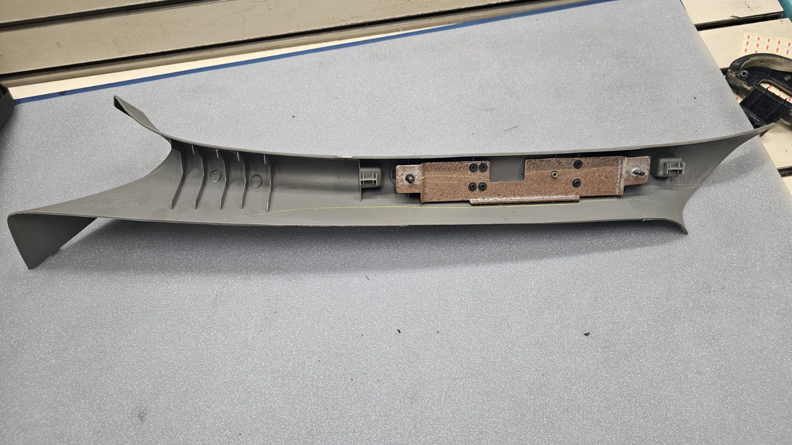 🔥04-08 Ford F-150 A Pillar Roof Molding Trim RH RIGHT Passenger Side GRAY p4