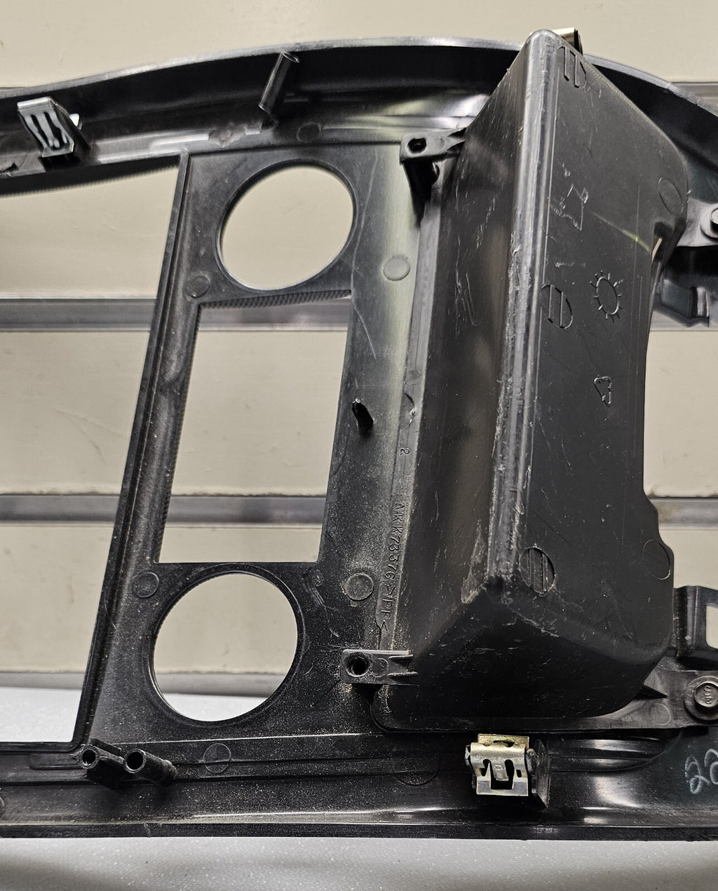 🔥07-09 Equinox Center Dash Radio Stereo Bezel Trim Instrument Panel SILVER B43