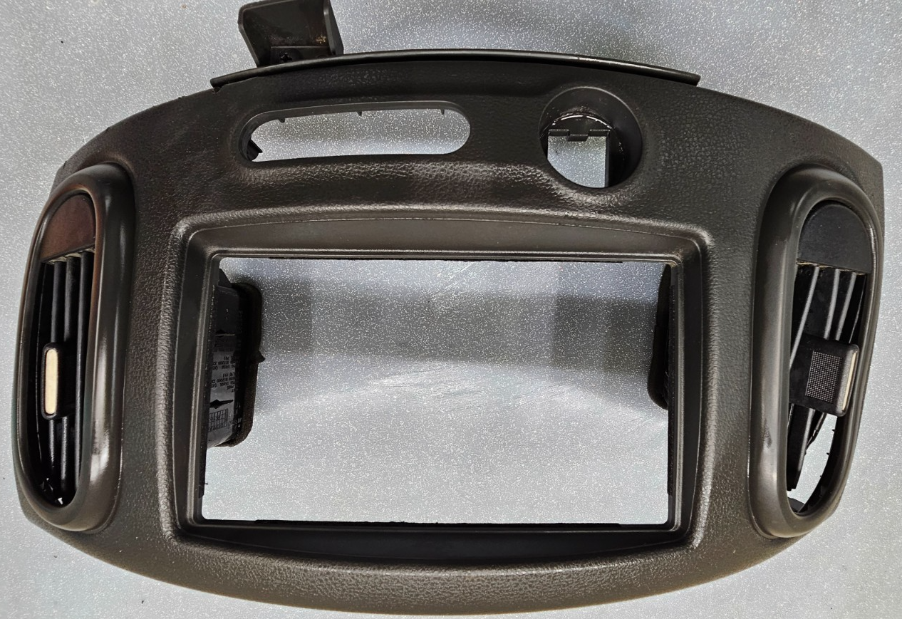 🔥09-14 Nissan Cube Front Dash Center Radio Trim Bezel Panel Black OEM
