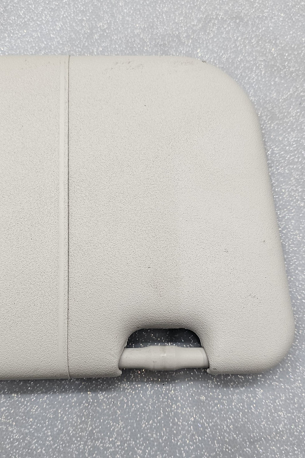 03-08 Toyota Corolla Matrix Passenger Right Side Sun Visor Gray Vinyl/TC
