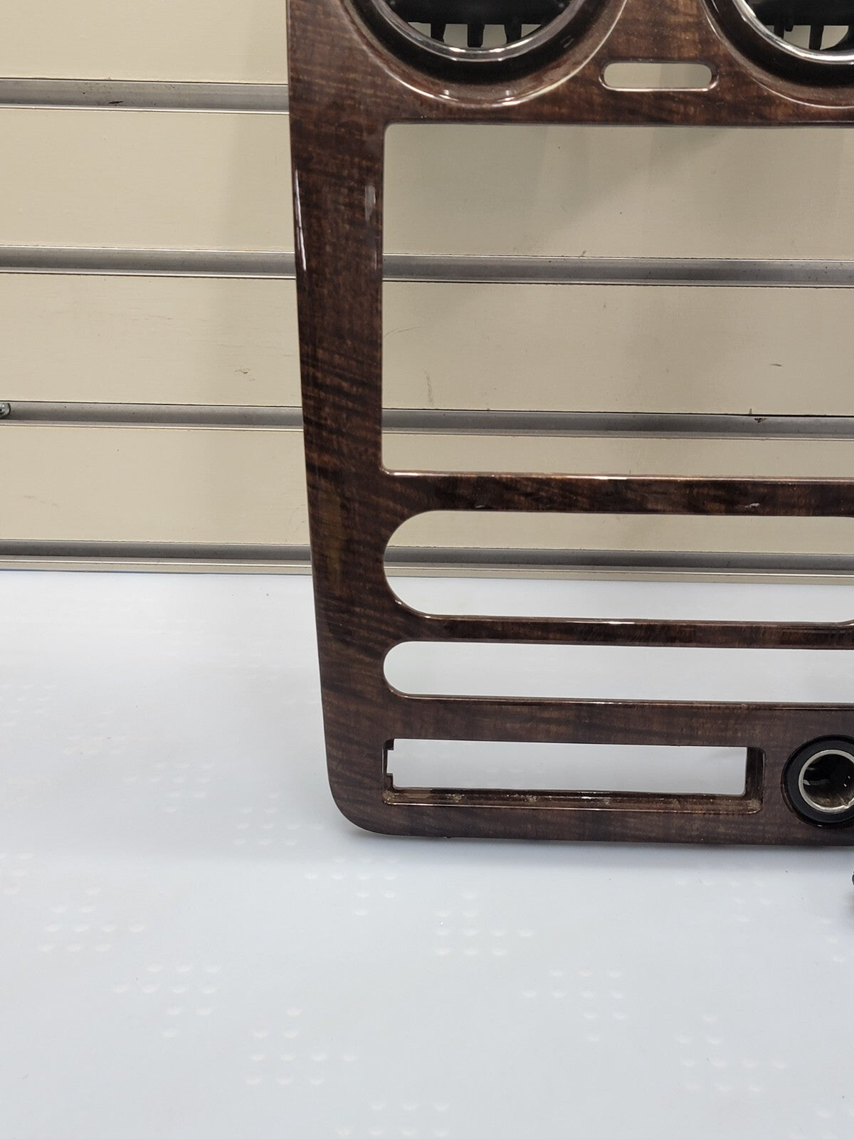 08-09 FORD Taurus X Ford freestyle Center Dash Radio Climate Beze Trim woodgrain