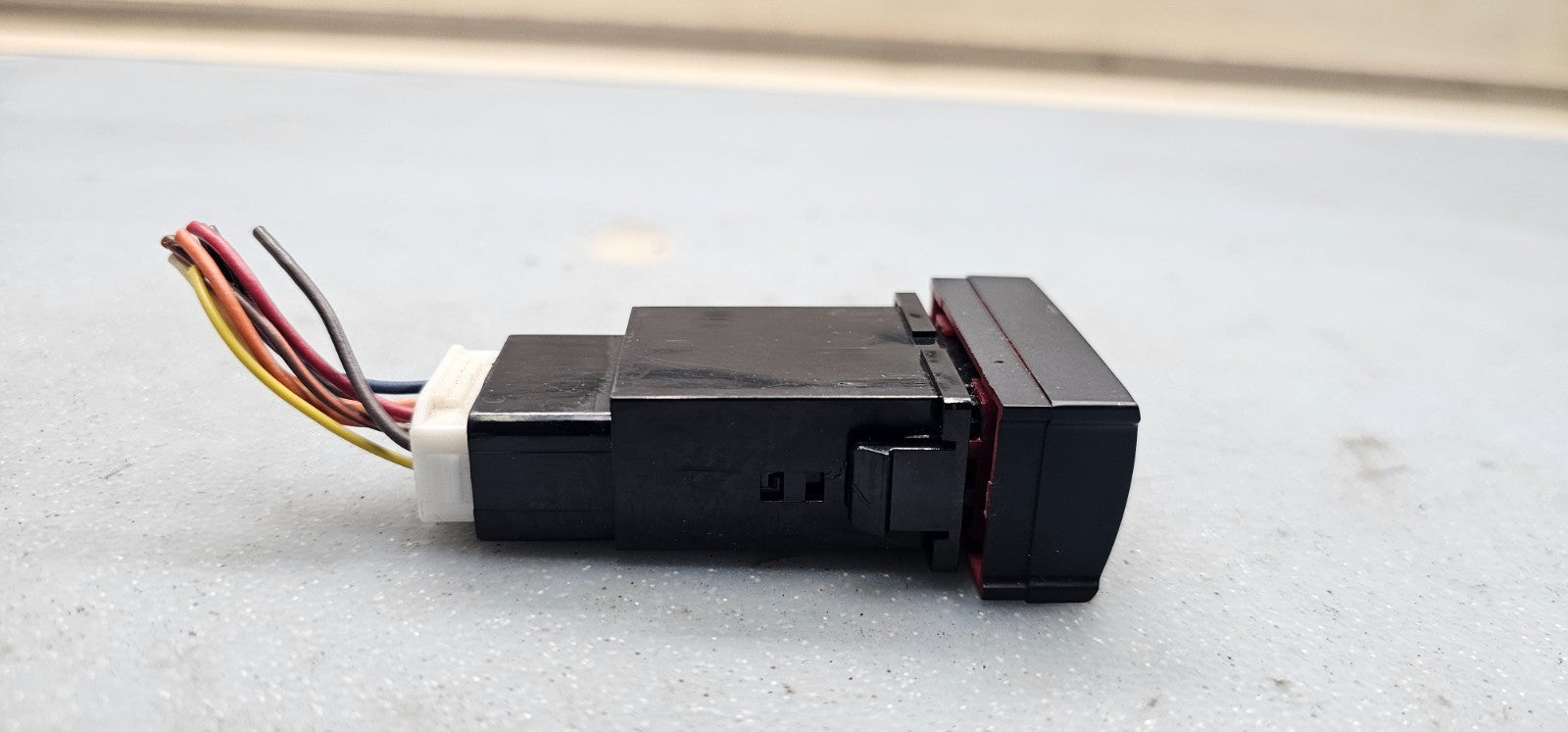 🔥07-09 SANTA FE HAZARD FLASHER EMERGENCY WARNING SWITCH OEM black