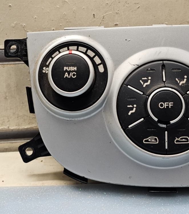🔥07-09 Santa Fe A/C Heater Manual Dash Temperature Climate Control Silver