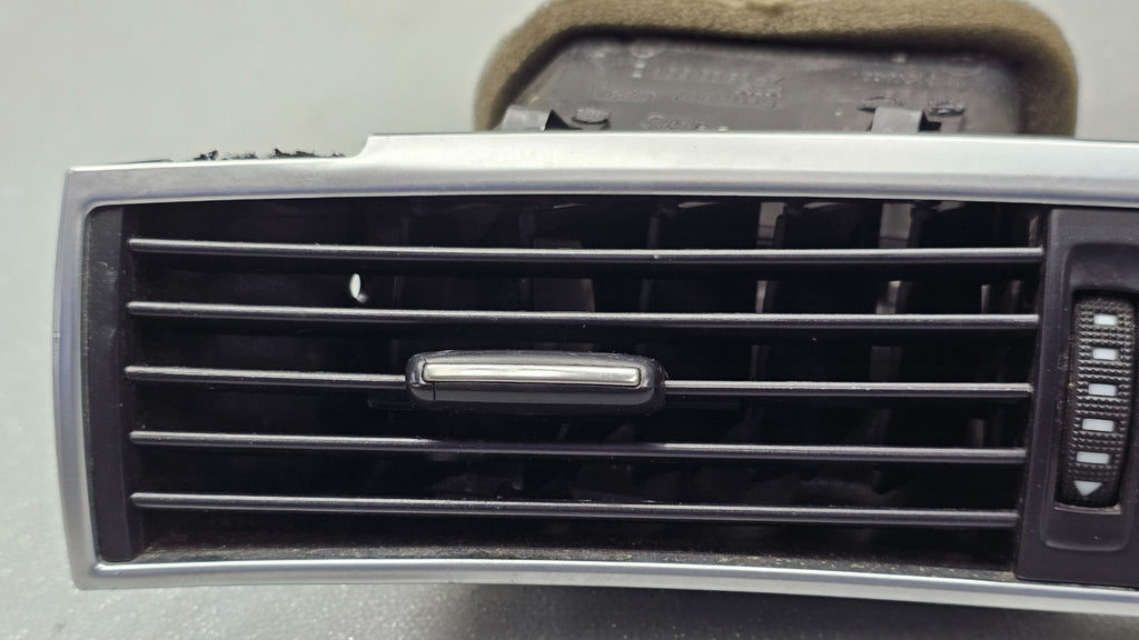 🔥07-11 Audi A6 S6 Dash Left Driver Master AC A/C Heater Air Vent Panel Black