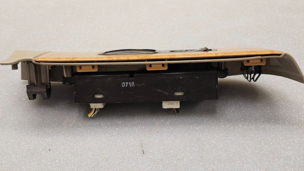 🔥01-03 Infiniti QX4 Front Passenger Right Power Door Window Switch Lock Wood