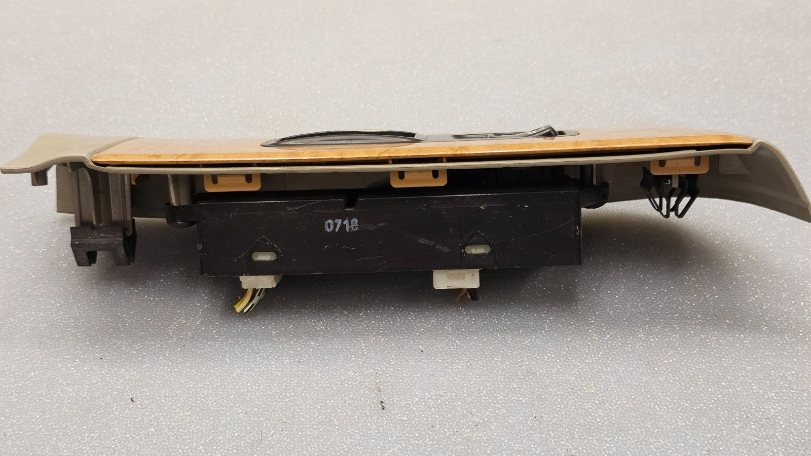 🔥01-03 Infiniti QX4 Front Passenger Right Power Door Window Switch Lock Wood