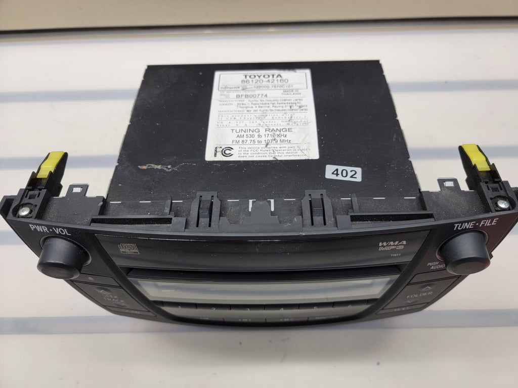 🔥2006-2008 Toyota Rav4 AM FM Radio mp3 CD Player 86120-42160