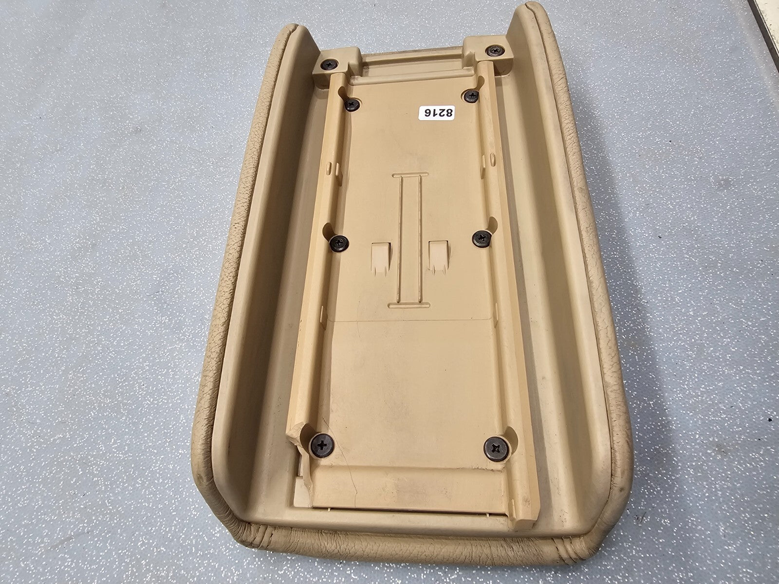 03-07 Honda ACCORD Acura TSX Center Console Armrest Storage Lid Leather TAN L22