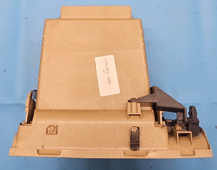 05-06 Honda CR-V Center Dash Console Panel Storage Box Compartment Cubby Bin Tan