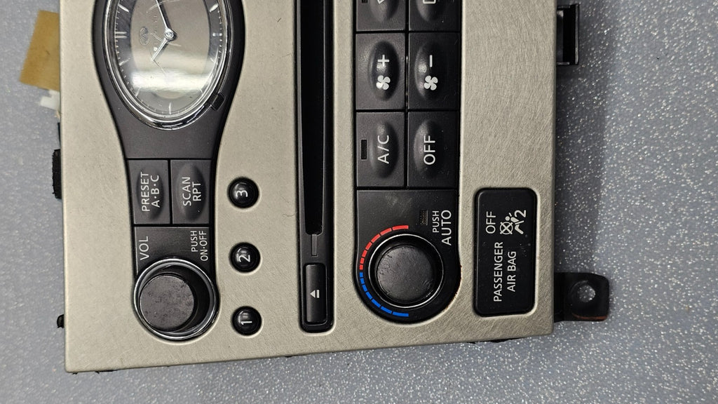 🔥10-13 Infiniti G37 Dash AC Heater Temperature Climate Control Air Conditioner