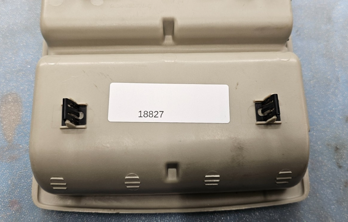 🔥07-19 F150 Expedition Taurus Edge Overhead Console Dome Map Light Storage Tan