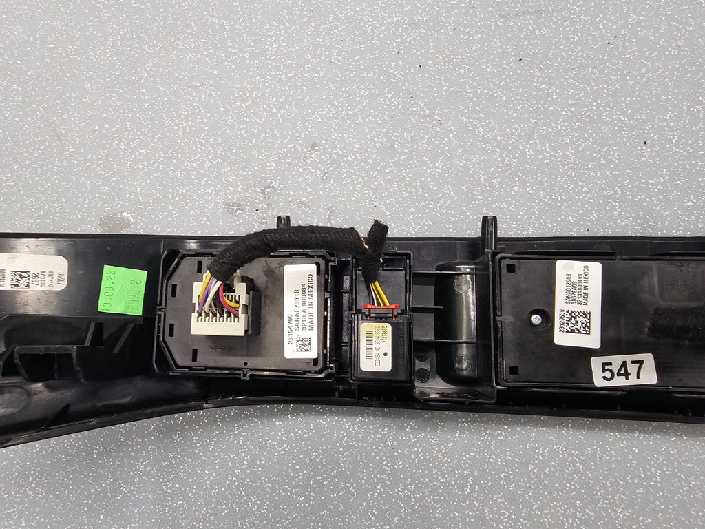 🔥14-22 Silverado Sierra Left Driver Master Window Door Mirror Switch Black OEM
