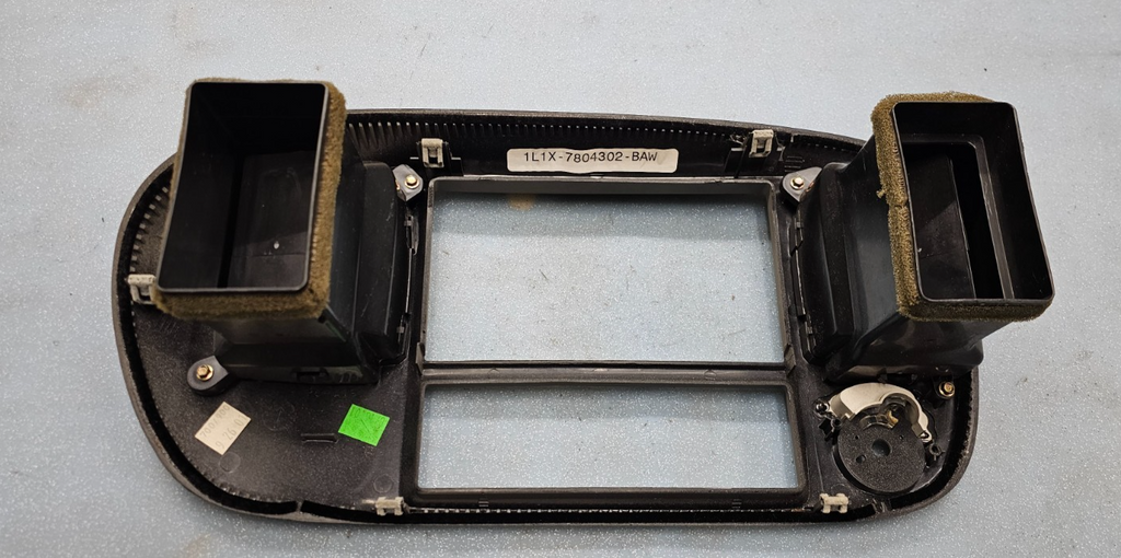 🔥97-03 Ford F150 F-150 Dash Radio Stereo Climate BEZEL Trim Panel Line TAN B1
