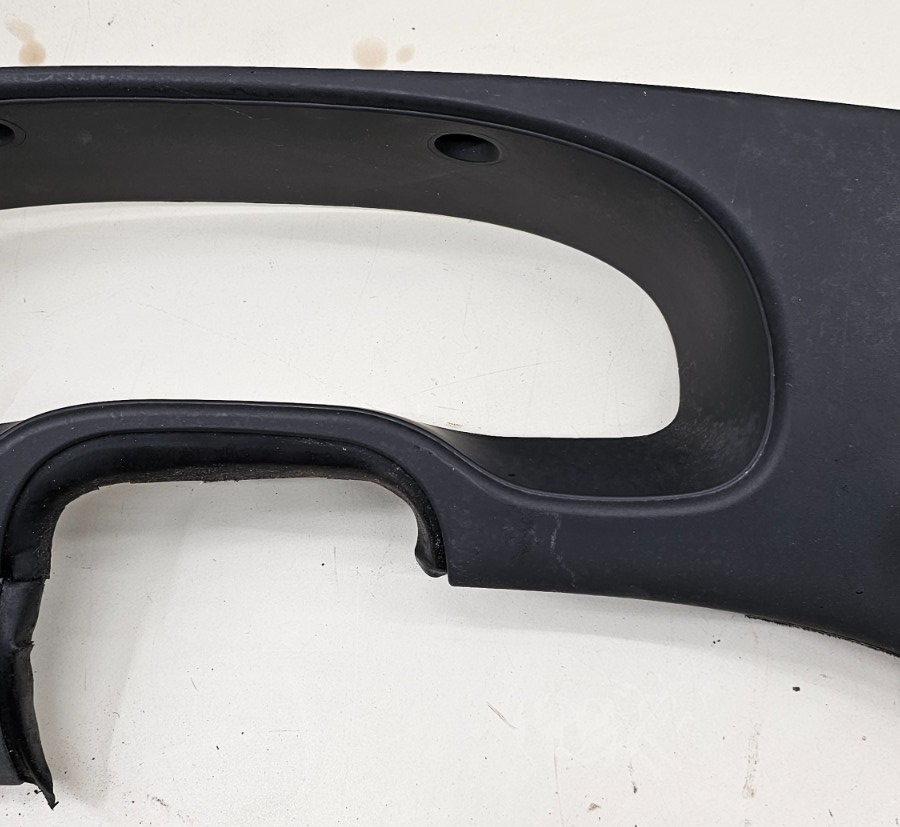 🔥97-03 Ford E-150 Econoline Dash Instrument Cluster Bezel Climate Radio Black