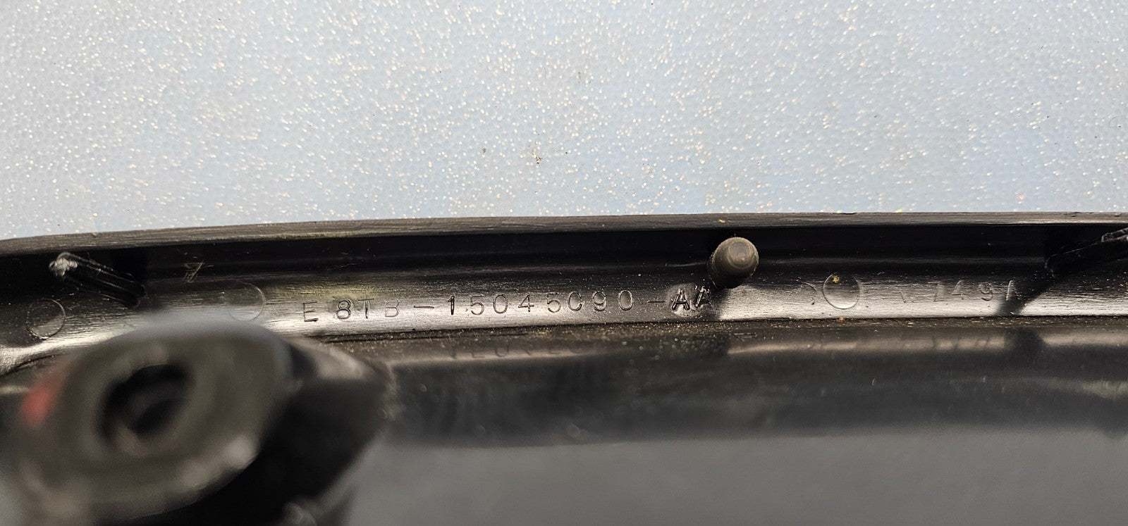 🔥1987-1991 FORD F150 F250 F350 Bronco Dash Trim Instrument Cluster Bezel BLACK