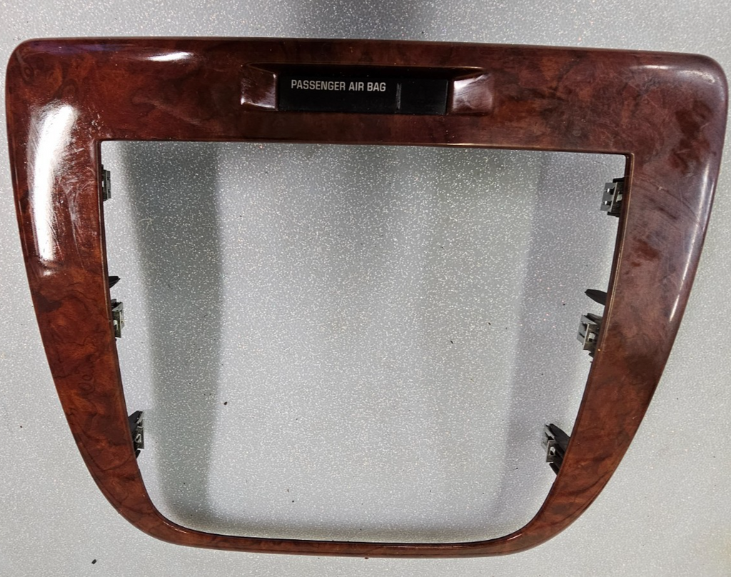 🔥06-13 Impala Center Dash AM FM Radio Stereo Display Trim Panel Bezel Wood