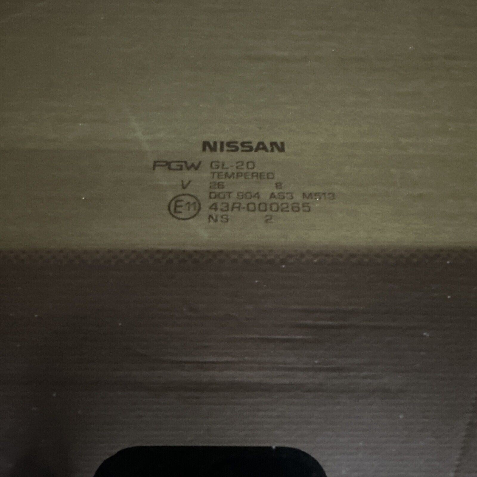 2009-2014 Nissan Maxima Single Sun Roof Moonroof Window Glass Lid Assembly Slide