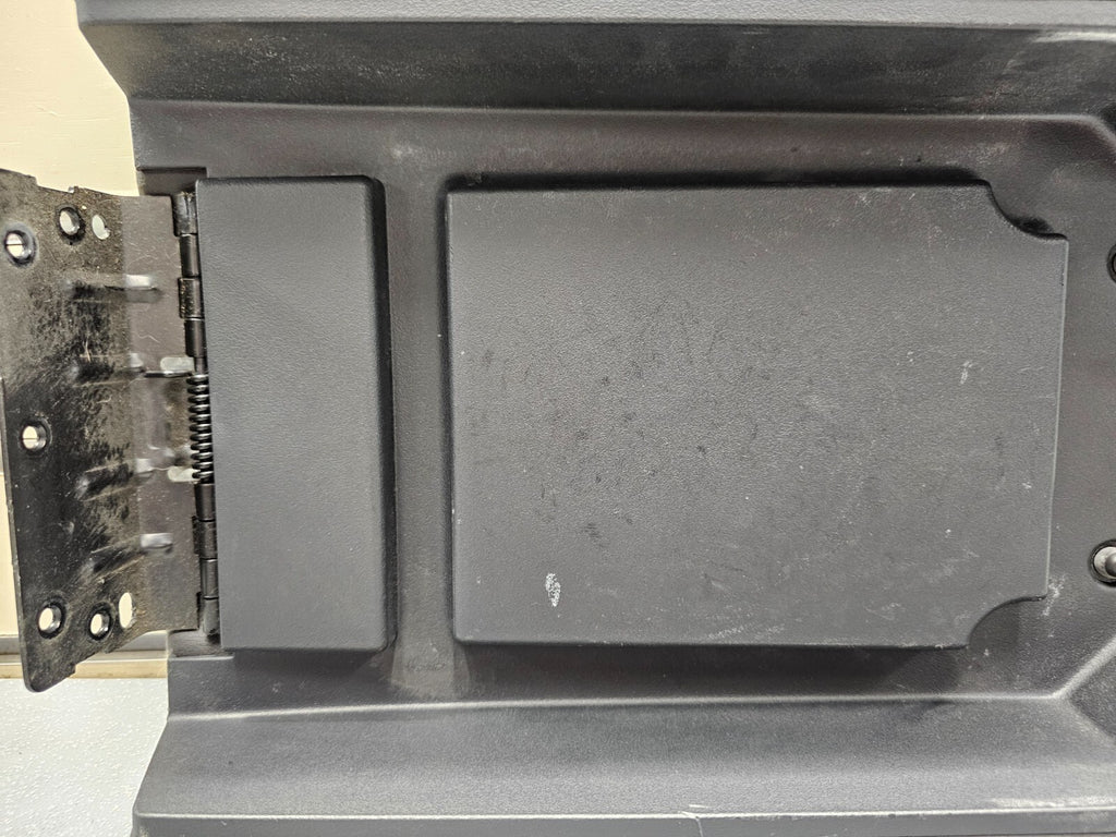 🔥07-17 TRAVERSE ACADIA Outlook Enclave Leather Armrest Center Console Lid BLACK