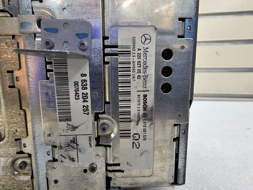 🔥00-02 Mercedes W215 CL55 AMG Command Comand Head Unit Radio Navigation OEM