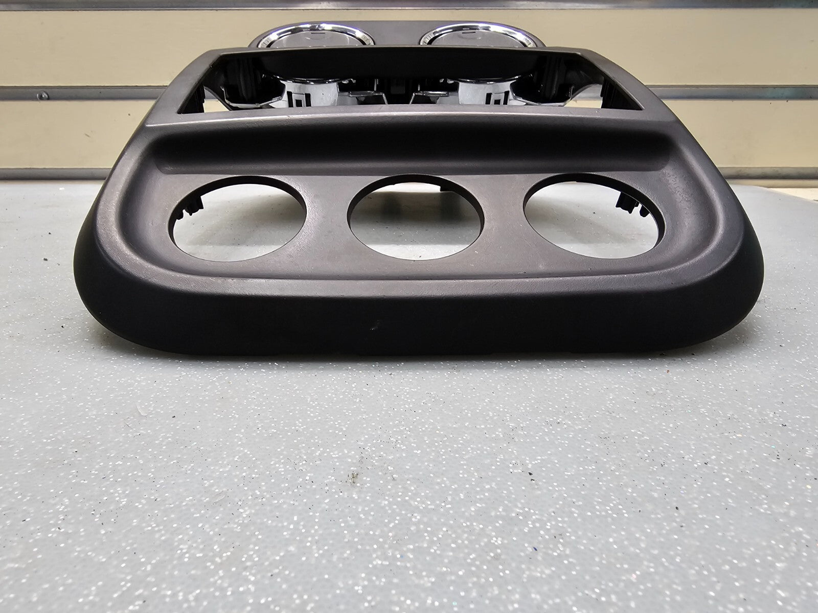 10-16 Compass Patriot Center Dash Radio Climate Trim Surround Bezel Panel BLACK