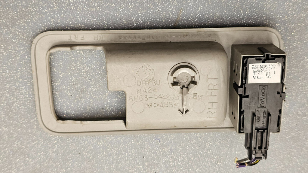 🔥06-09 Fusion Milan MKZ Front Right Passenger Door Handle Bezel Switch Silver