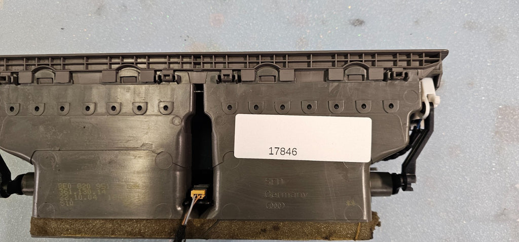 🔥02-08 Audi A4 S4 AVANT QUATRO CENTER DASH AC A/C HVAC AIR VENT HEATER GRAY