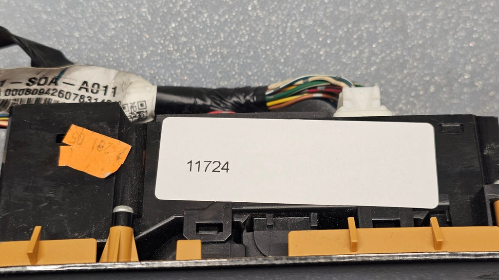 🔥03-07 ACCORD LEFT DRIVER MASTER POWER CONTROL DOOR WINDOW SWITCH BLACK WS11