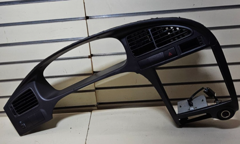 🔥00-06 HYUNDAI ELANTRA DASH RADIO INSTRUMENT CLUSTER SPEEDOMETER BEZEL BLACK
