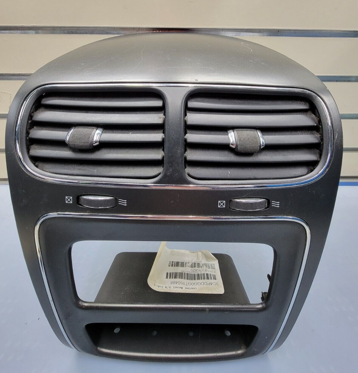 🔥2011-2020 Dodge Journey Center Dash Radio Trim Bezel Air Vents OEM BLACK