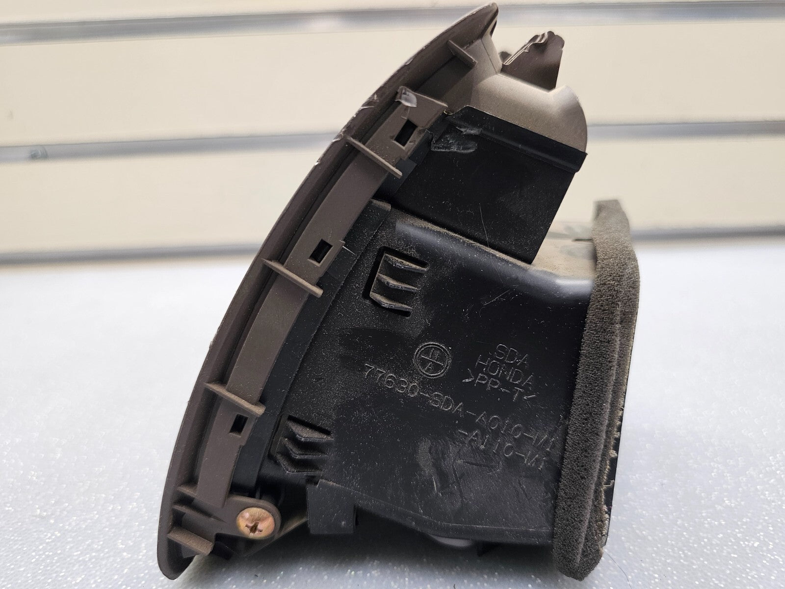 🔥03-07 Accord Dash Left Driver AC Air Vent Heater Conditioning Assembly Tan OEM