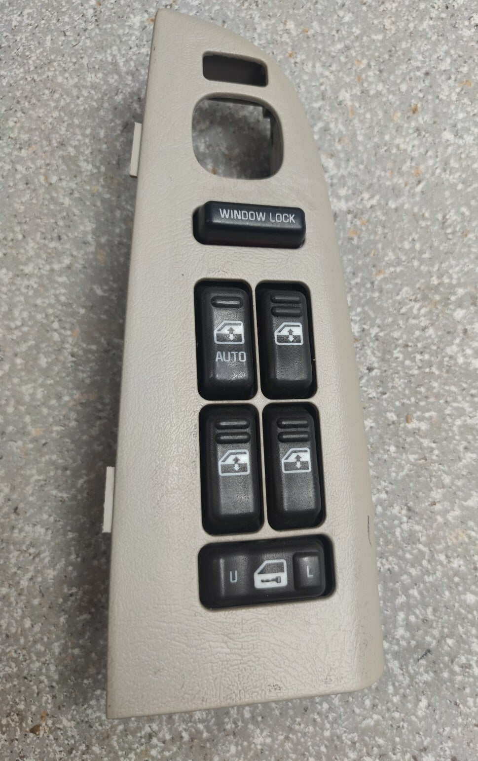 99-02 Silverado SIERRA Door Master Power Window Switch LEFT Driver LIGHT TAN WS3
