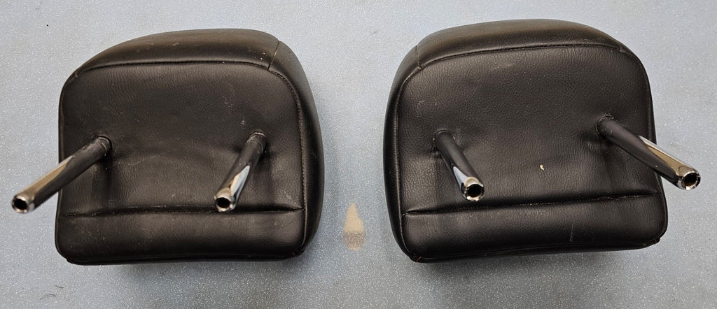 🔥11-14 Nissan Juke SV Headrest Rear Seat Head Rests Set Pair LH RH Cloth Black