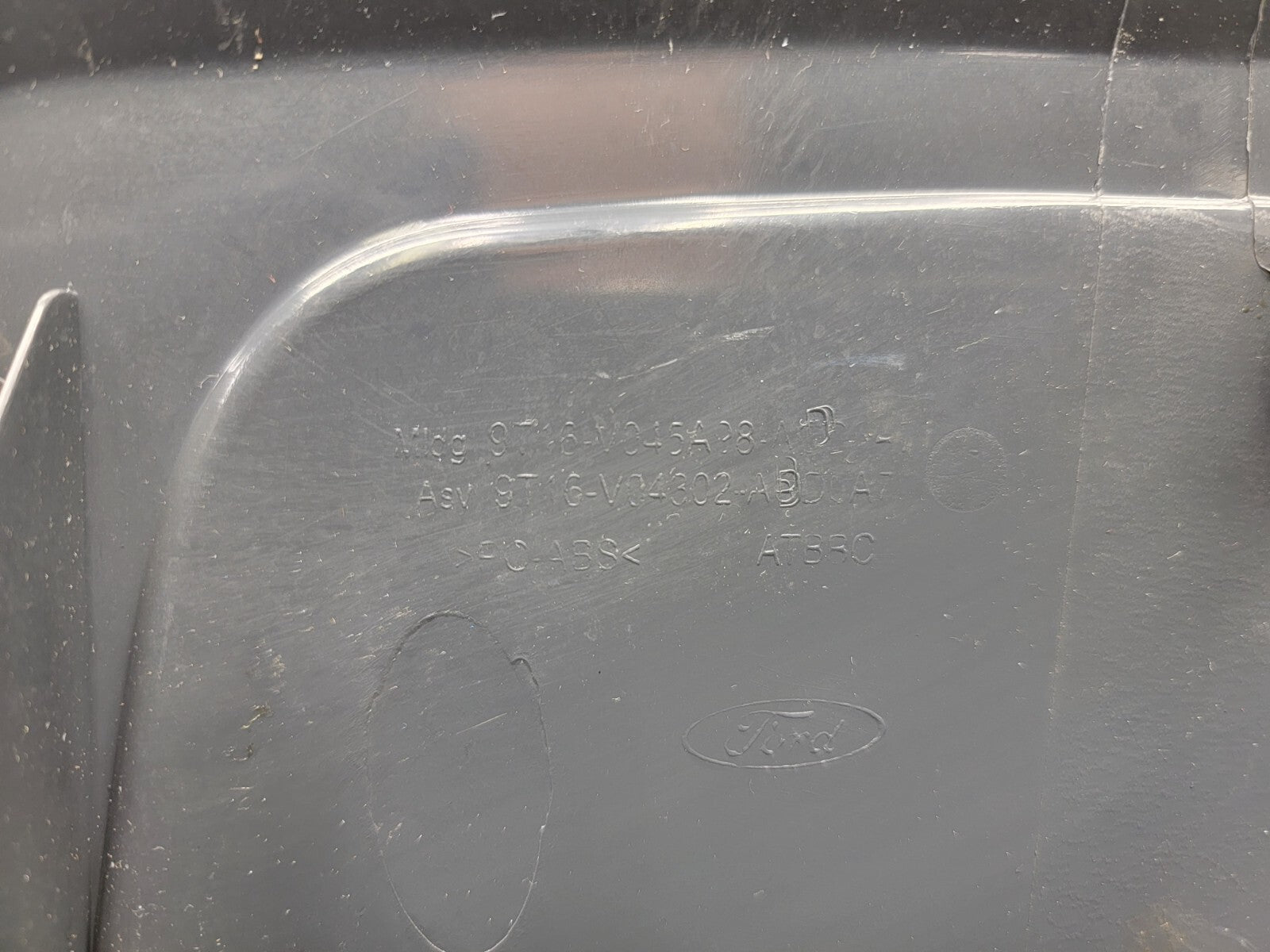 10-13 Ford Transit Connect-Center Upper Dash Bezel W/Triple Vents OEM Black