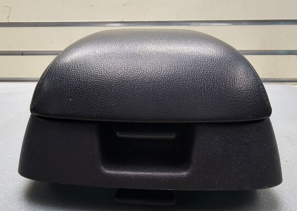 07-12 Santa Fe Center Console Arm Rest Cover Lid Top Pad Storage Assembly Black