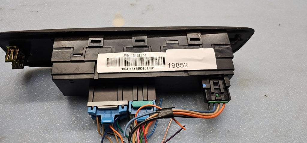 🔥02-05 BUICK RAINER ENVOY PASSENGER SIDE WINDOW SWITCH BLACK