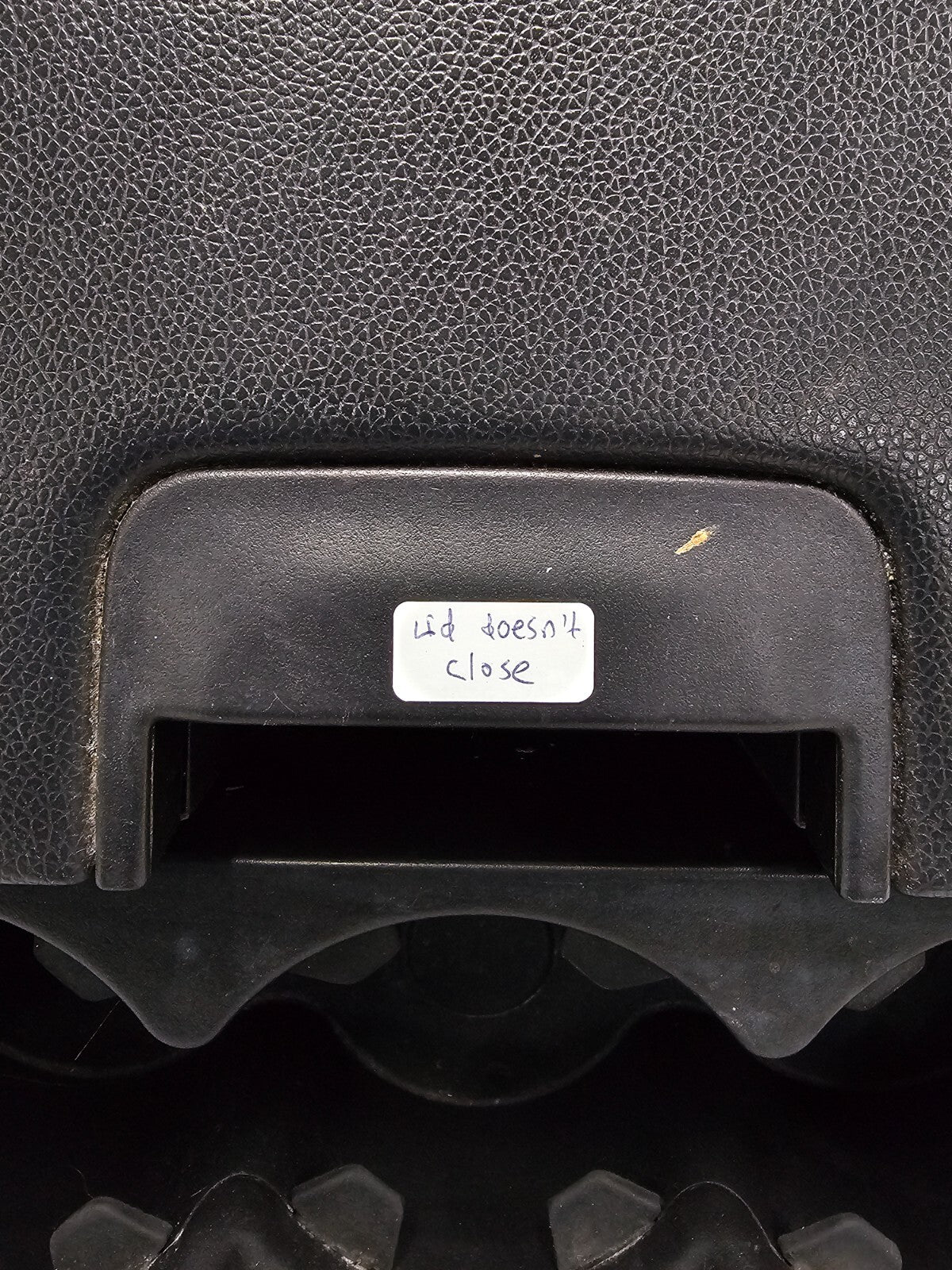🔥07-13 Chevy SILVERADO SIERRA Center Console JUMP SEAT Cloth/Leather Black JS5